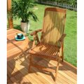 Vifah Malibu Outdoor 5-Position Reclining Chair V145